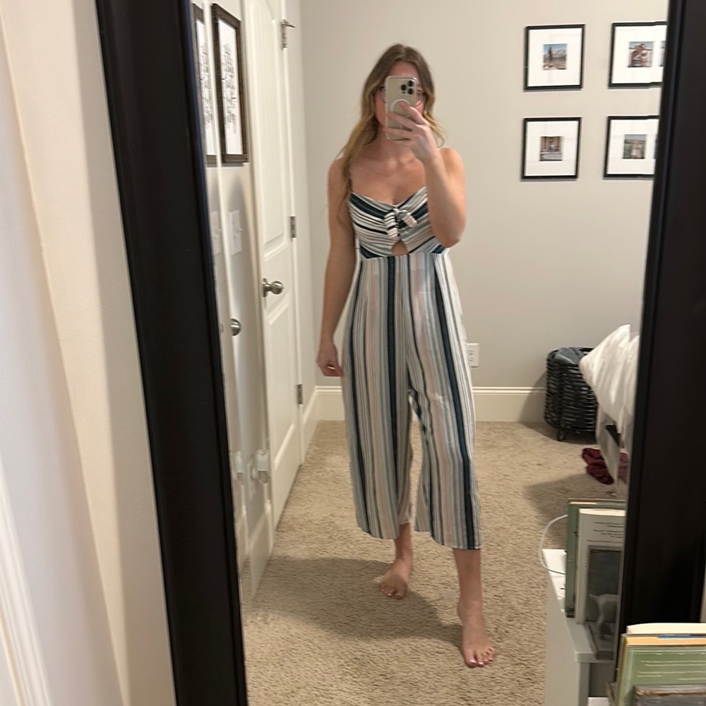 Super cute striped jumpsuit from target!!!! Size small